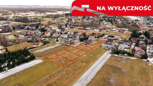 Działka budowlana 10 ar Pogórska Wola
