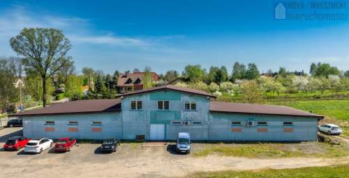 743m2 hala biura parking Bojków