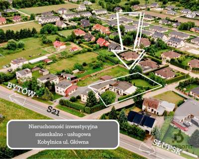 Dom z halą magazynowo produkcyjną Kobylnica Słupsk