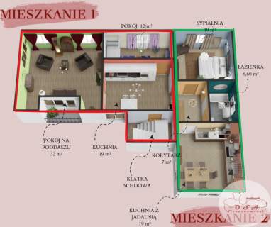 NOWA CENA Dom z 4 mieszkaniami centrum 