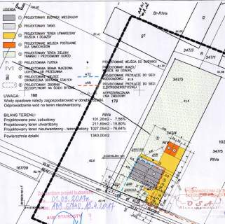 WZ projekt bud. 1340 m2 Piechanin Czempiń