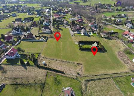 WIDOKOWA DZIAŁKA 1264m2 Górki Wlk.