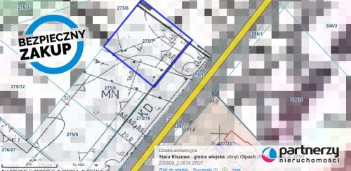 Działka mieszkaniowa Gmina Olpuch