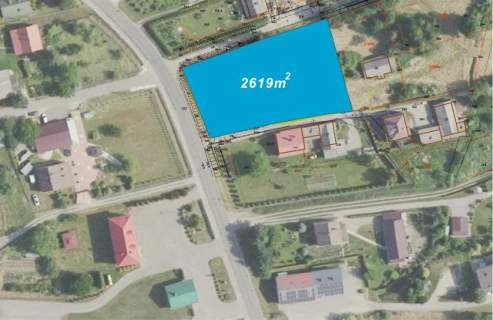 Działka inwestyca w centrum wsi Iwierzyce, 20min od Rzeszowa