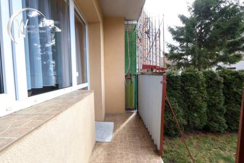Przestronne mieszkanie na parterze