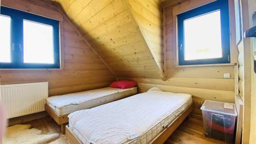 Dom z bali 150 m w Trybszu Blisko Białki