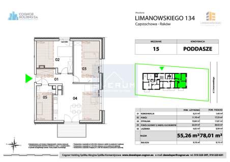 Nowe M-4/3piętro/Częstochowa/Raków