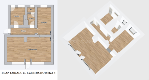 LOKAL HANDLOWO-USŁUGOWY GLIWICE, ul.CZĘSTOCHOWSKA