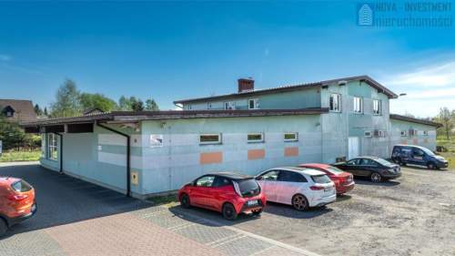 743m2 hala biura parking Bojków