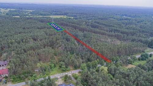 Działki budowlane Przybynów gmina Żarki