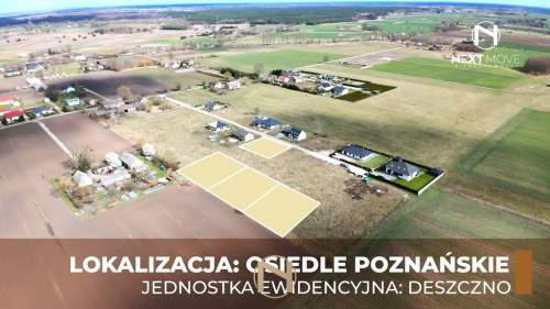Działka budowlana na sprzedaż, 893 m2, Osiedle Poznańskie