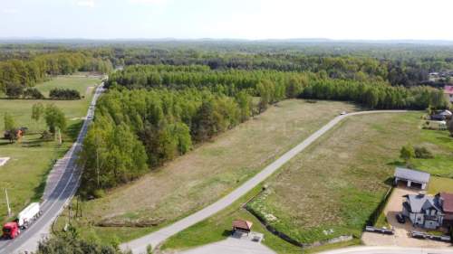 1,75 hektara działka budowlana koło Brzeska