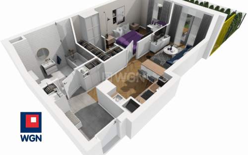 Mieszkanie na sprzedaż, 41,89 m2, Lublin