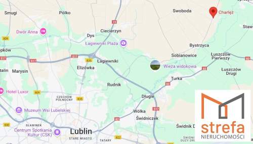 działka budowlana spokojna okolica 12km Lublin