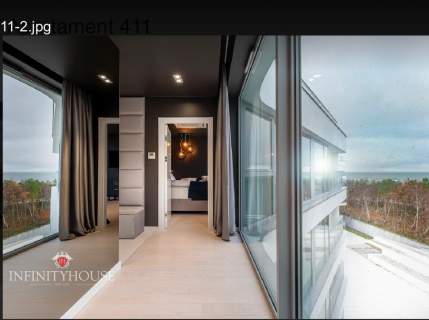 Frontowy widok na morze - Dune Resort Mielno