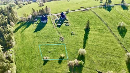 WIDOKOWA DZIAŁKA LEŚNICA 1437 M2, WYDANE WZ