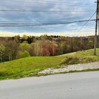Działka 19 ar Matysówka z panoramą na miasto