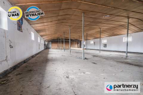 1430M2 hali na działce 8800M2 wysokość 3,12m