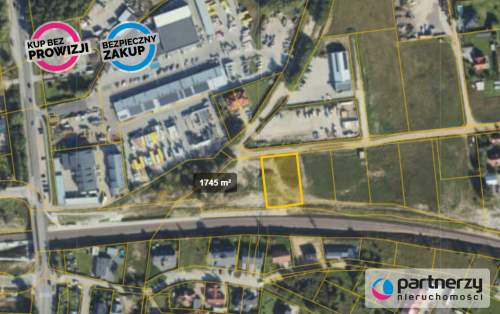 Działka Usługowa 1748m2 Gdańsk Kokoszki