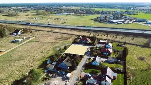Działka budowlana na sprzedaż, 1002 m2, Deszczno