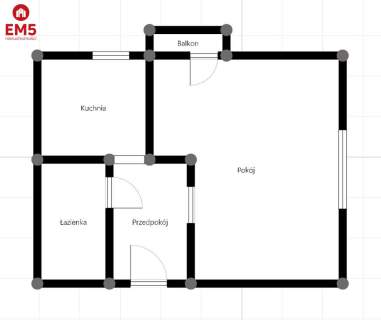 1-pokojiwe mieszkanie blisko Centrum