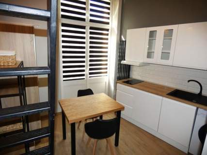 Piotrkowska 37, studio z antresolą i balkonem