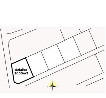 Atrakcyjna działka, 1000 m2 Grzędzice