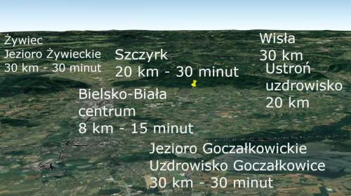 Rezydencja z basenem na granicy Bielska i Jaworza