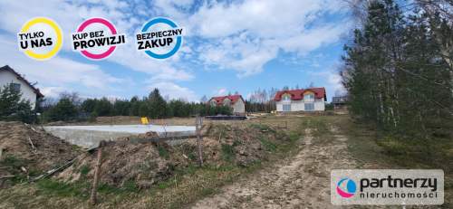 Działki z fundamentami pod budynek jednorodzinny