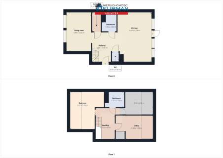 MIESZKANIE 2- poziomowe 117m2. W CENTRUM PIŁY