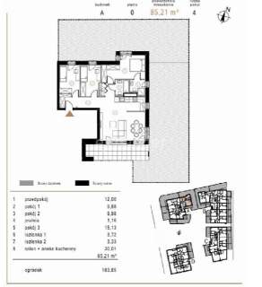 Mieszkanie z ogródkiem 183m2 