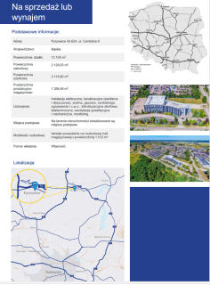 Nieruchomość magazynowo, biurowo, produkcyjna