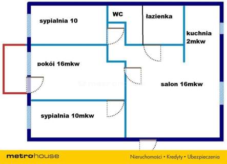 Okazja Ustka,spółdzielcze własnościowe 56,5 m2