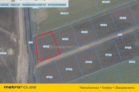 Atrakcyjna działka, 1000 m2 Grzędzice