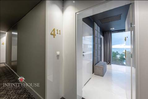 Frontowy widok na morze - Dune Resort Mielno