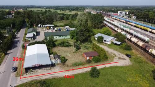 Na sprzedaż magazyn 368m2 w Dorohusku domek 48m2