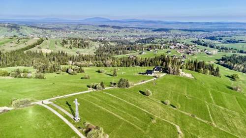 WIDOKOWA DZIAŁKA LEŚNICA 1437 M2, WYDANE WZ