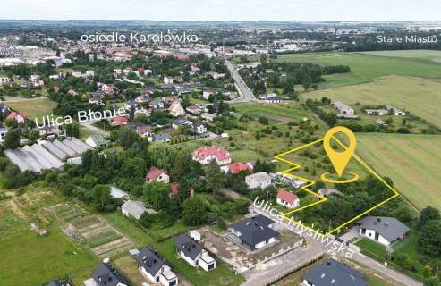 Działka budowlana przy ul. Myśliwskiej w Zamościu