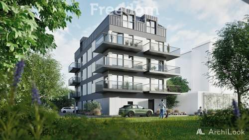 Dwupoziomowy apartament z balkonem i tarasem