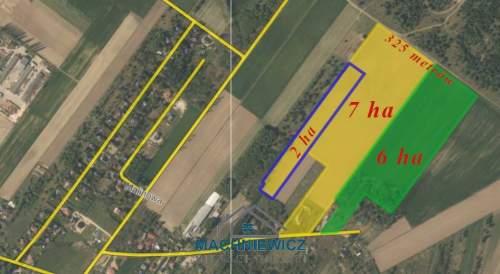 Działka inwestycyjna na sprzedaż, 150000 m2, Tymianka