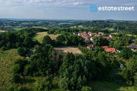 Działka budowlana z lasem - 35 arów - Konary 