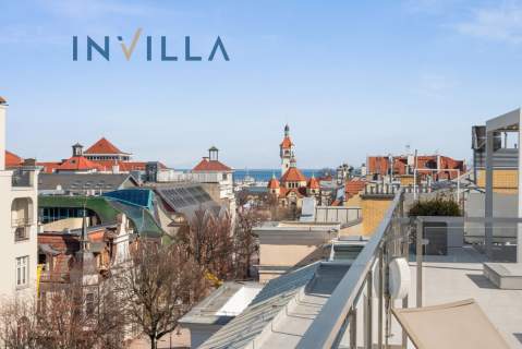 Apartament Premium z tarasem na dachu i widokiem
