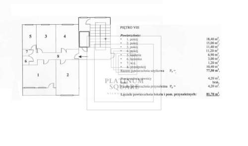 4-pokoje, pełen rozkład 77,5 m2 Tylko u nas