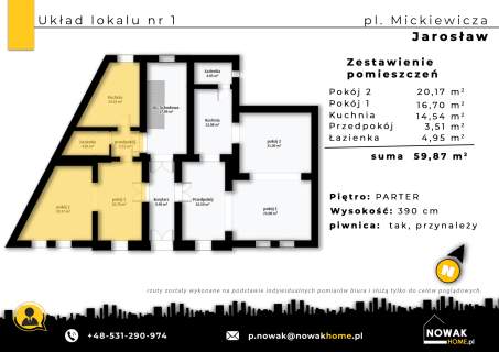 Jarosław, Mickiewicza sprzedaż lokal użytkowy/mieszkalny