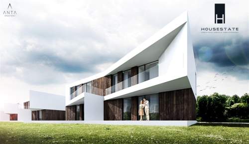 Wyjątkowy Projekt Domów W Zabudowie Bliźniaczej