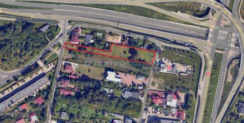 Sprzedam działkę budowlaną przy trasie Łódź-Górna