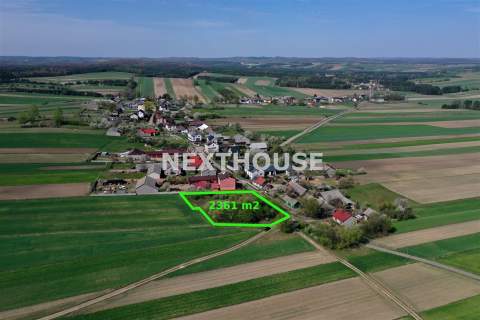 Piękna widokowa działka bud. 2361 m2 na Jurze K-CZ