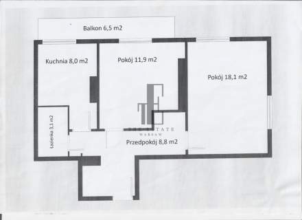 Stara Ochota 2 pokoje wys 2,80m duży balkon