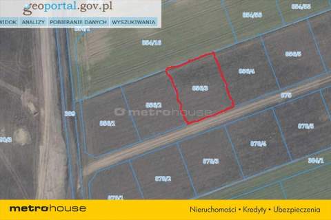Atrakcyjna działka, 1000 m2 Grzędzice