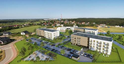 Osiedle w pobliżu pięknych terenów zielonych
